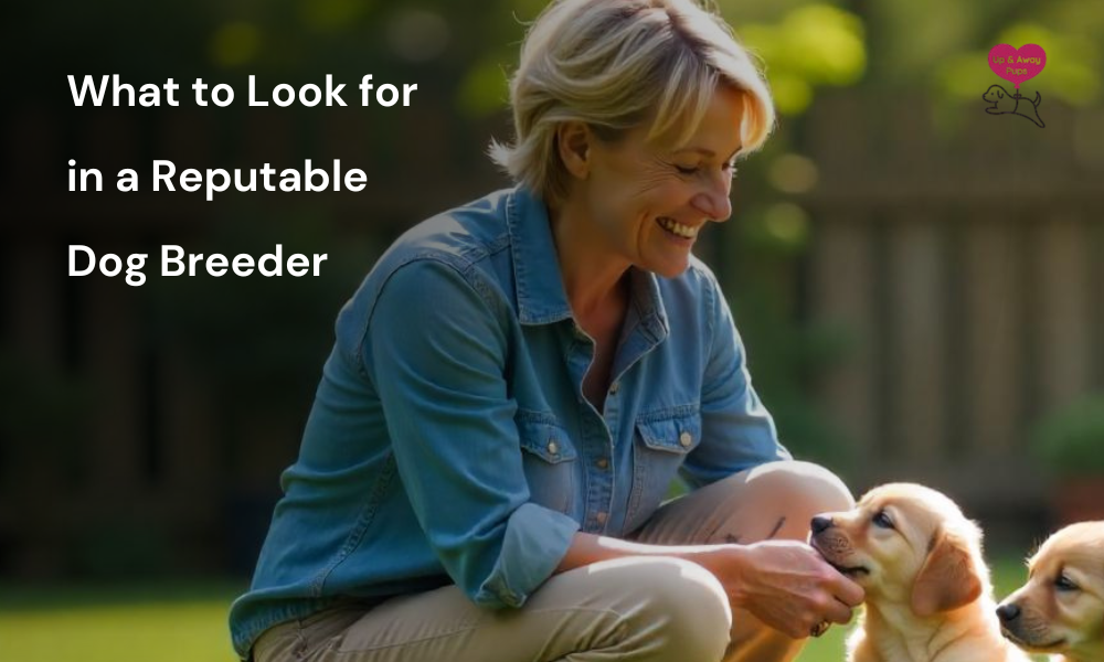 What to Look for in a Reputable Dog Breeder