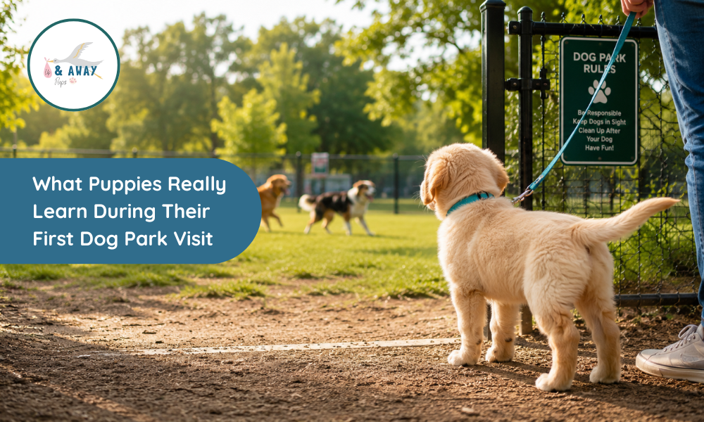 What Puppies Really Learn During Their First Dog Park Visit