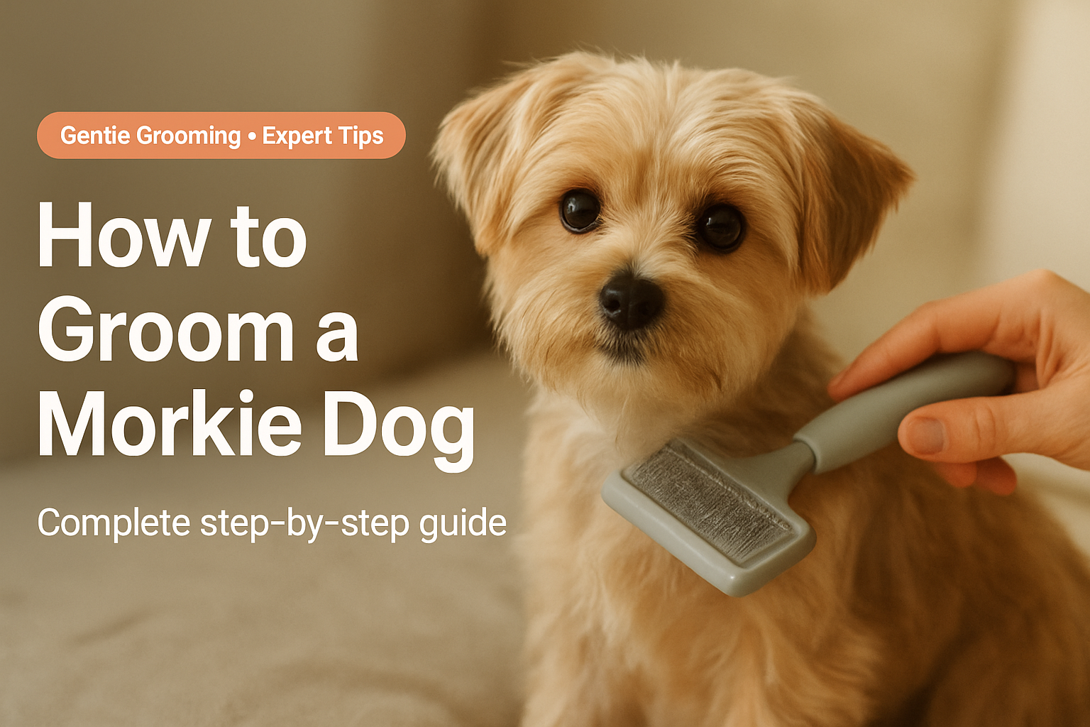 How to Groom a Morkie Dog