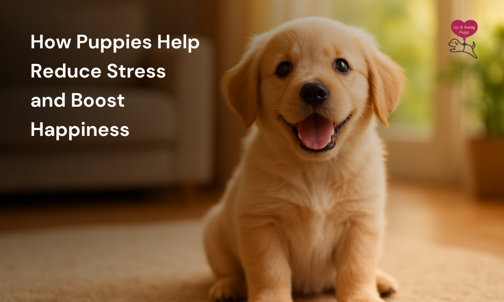 How Puppies Help Reduce Stress and Boost Happiness