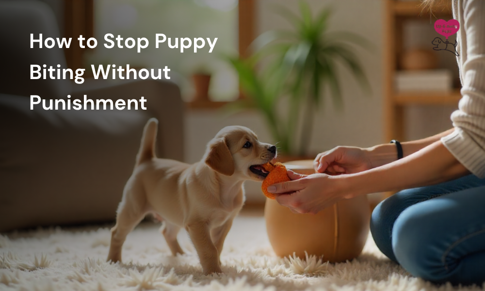 How to Stop Puppy Biting Without Punishment