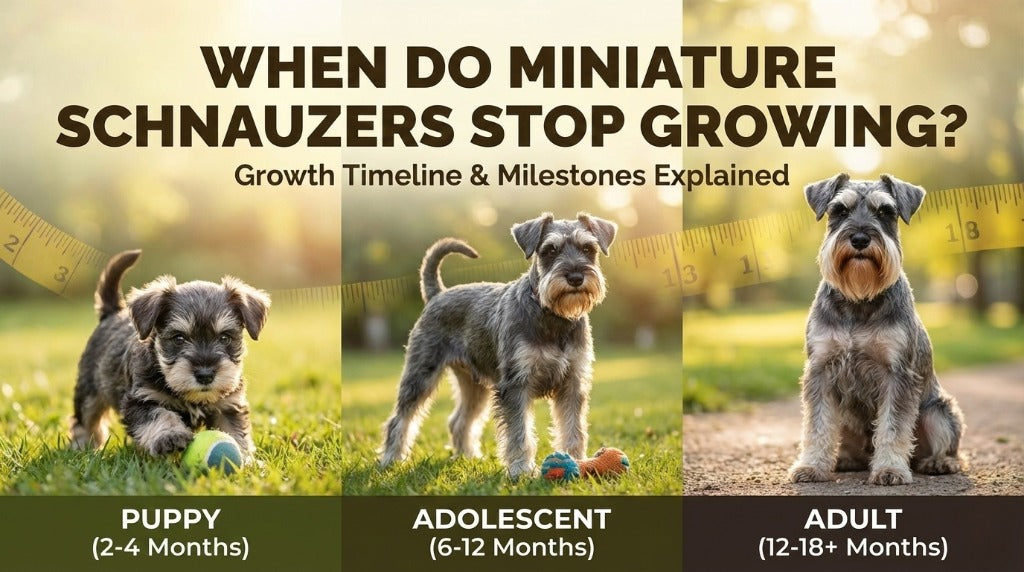 When Do Miniature Schnauzers Stop Growing