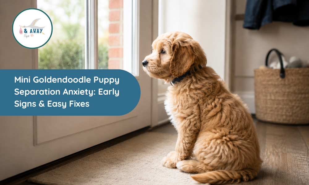Mini Goldendoodle Puppy Separation Anxiety: Early Signs & Easy Fixes